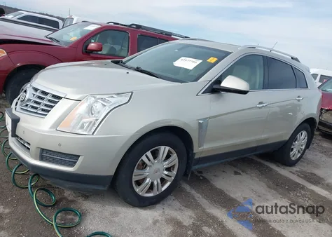 2014 Cadillac Srx Luxury Collection z USA, uszkodzony, nr VIN 3GYFNBE31ES593193